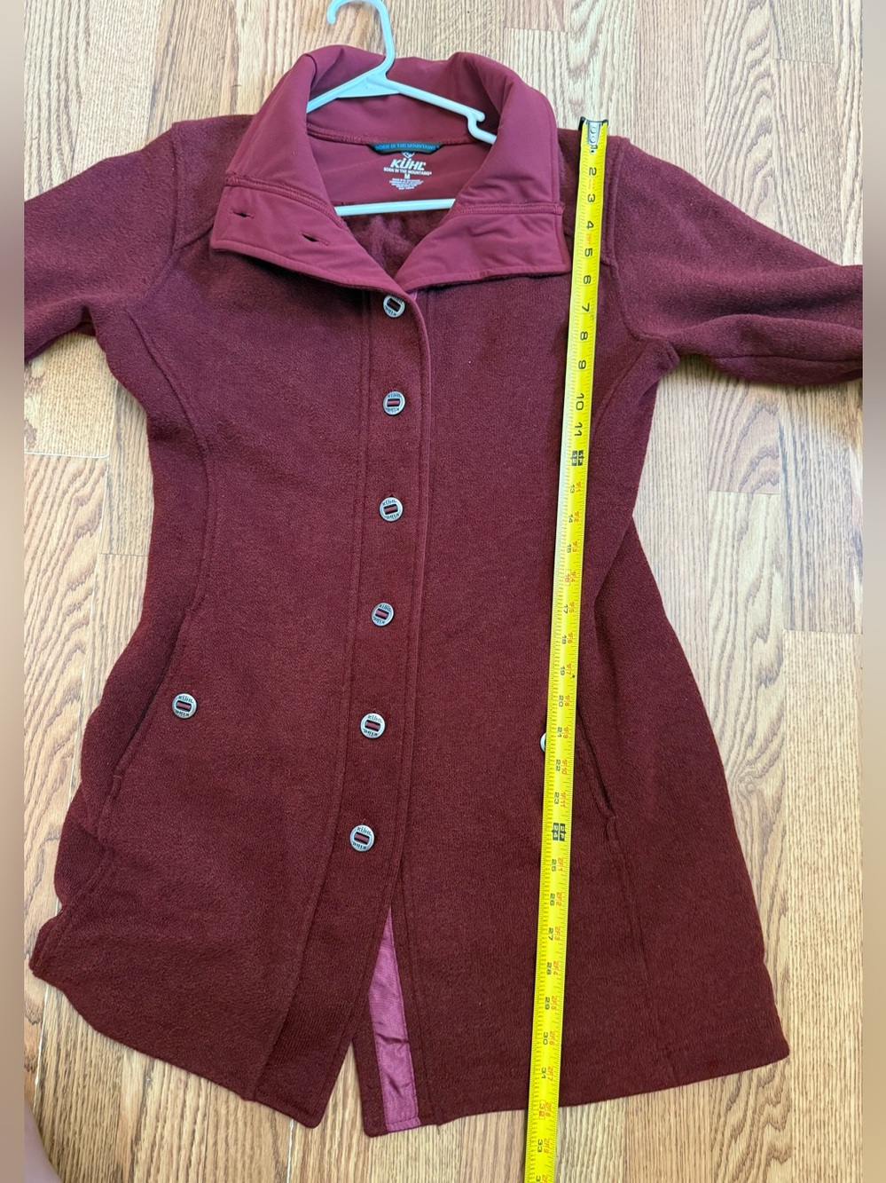 KUHL Savina Jacket Fleece Red Jacket Size Medium - Picture 10 of 15